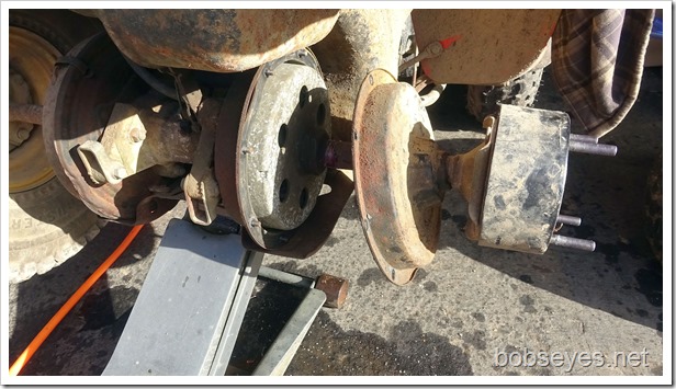 De-mudding Skiddy and Checking Out the Quad’s Brake De-mudding Skiddy and Checking Out the Quad’s Brake